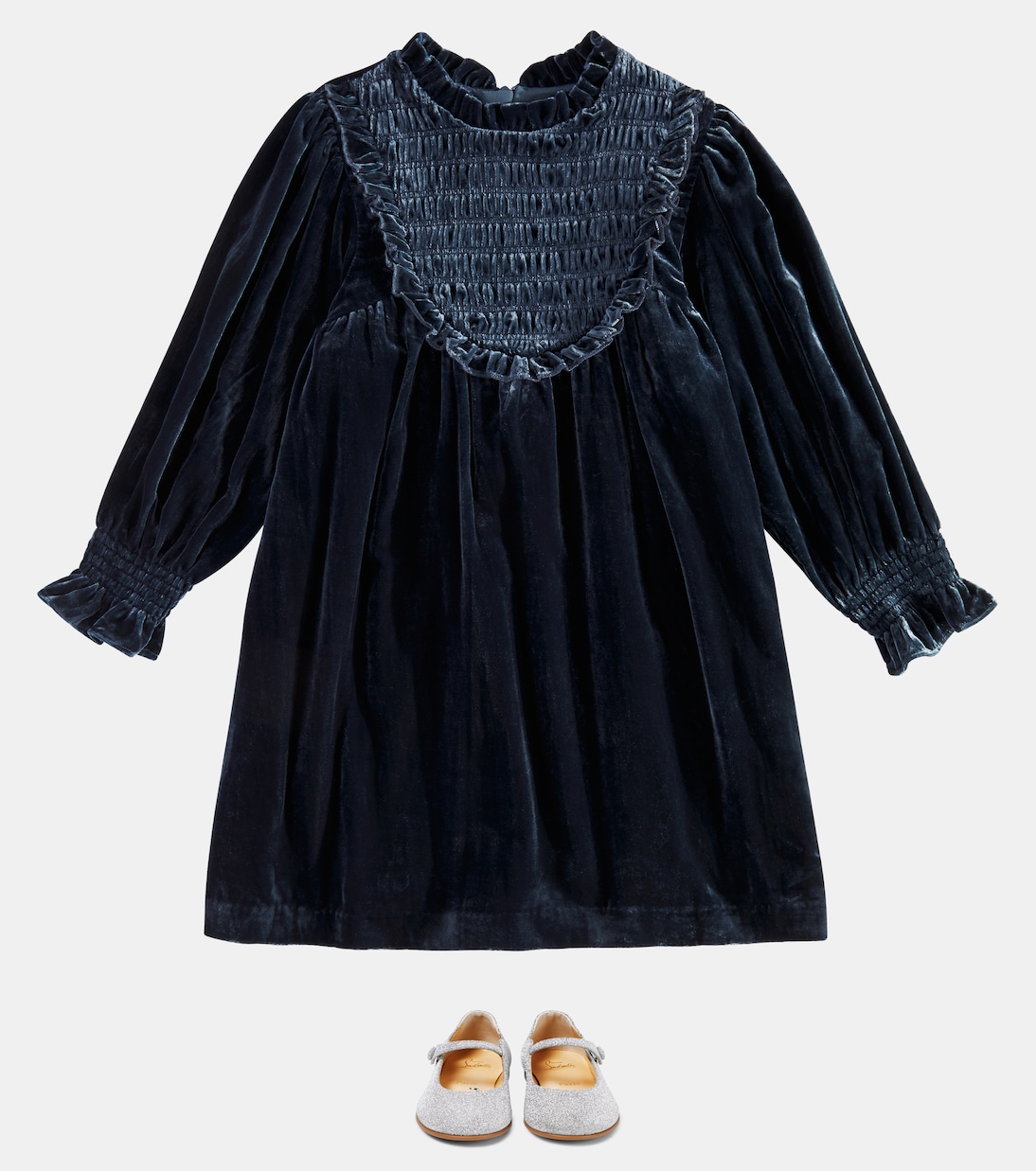 Dolores velvet dress | C'era Una Volta