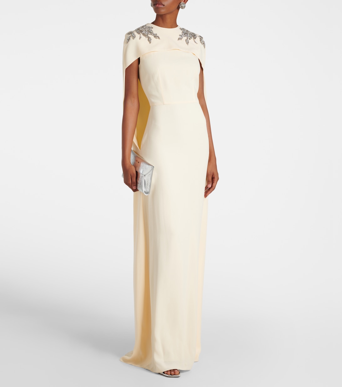 Embellished caped gown | Erdem