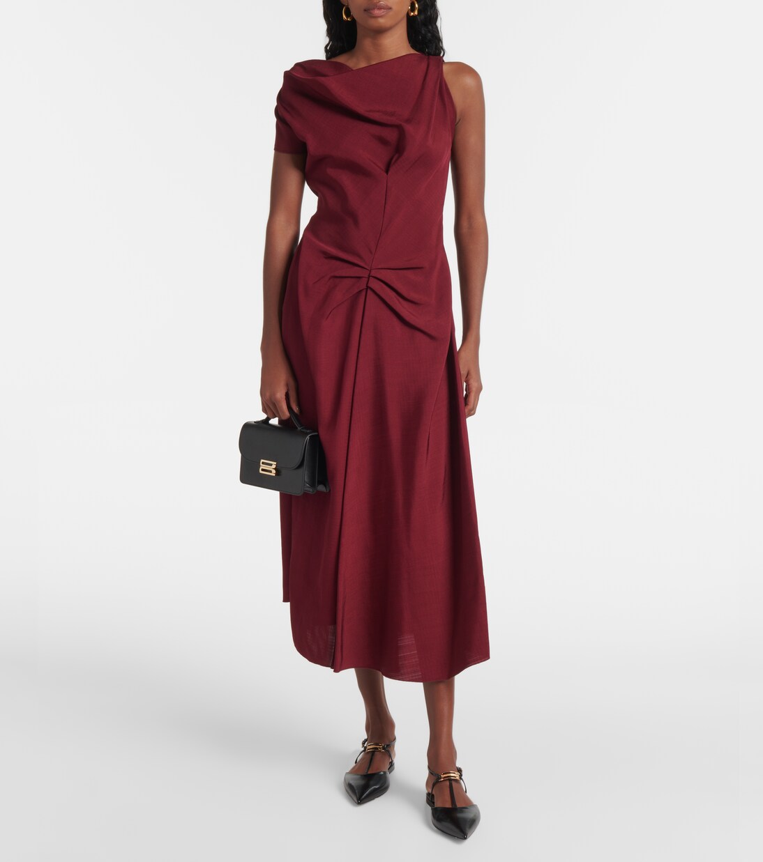 Mini leather shoulder bag | Victoria Beckham