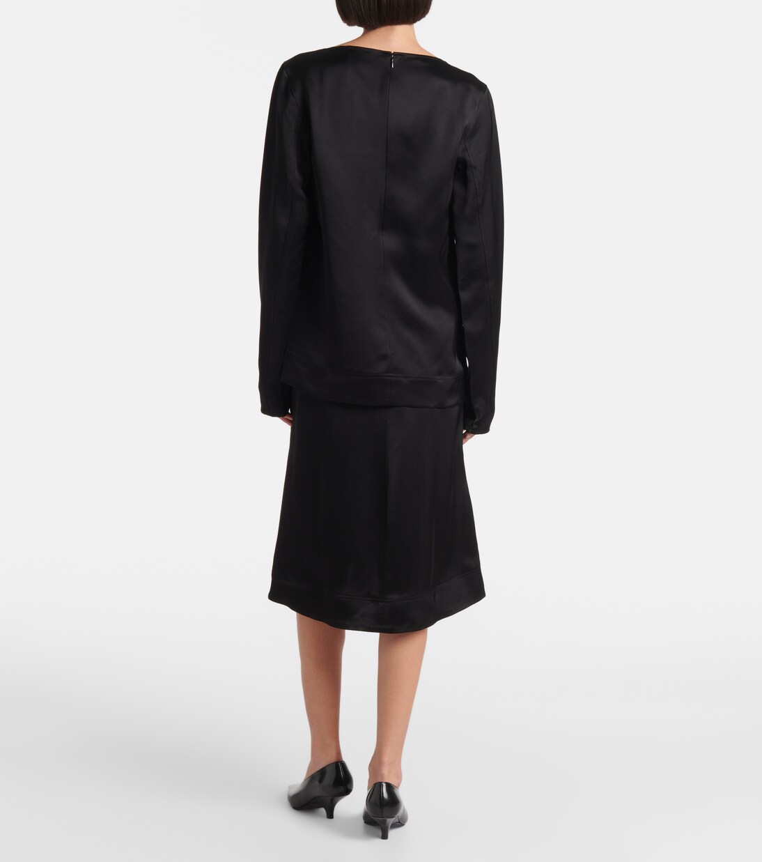 Top aus Satin | Toteme