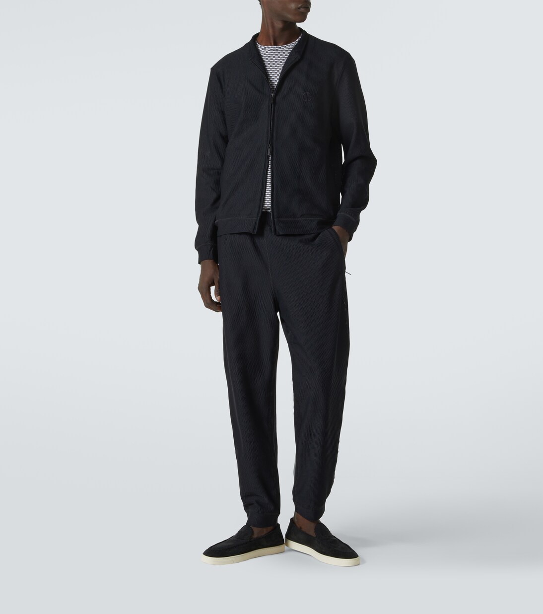 Pantalones deportivos de punto | Giorgio Armani