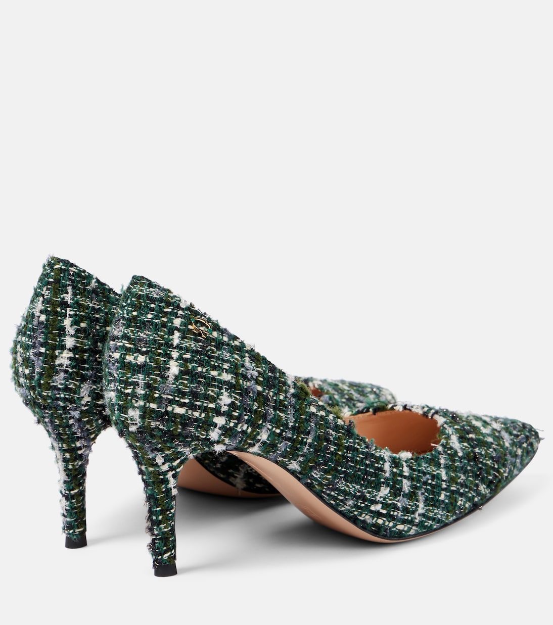 Pumps 70 aus Bouclé | Gianvito Rossi