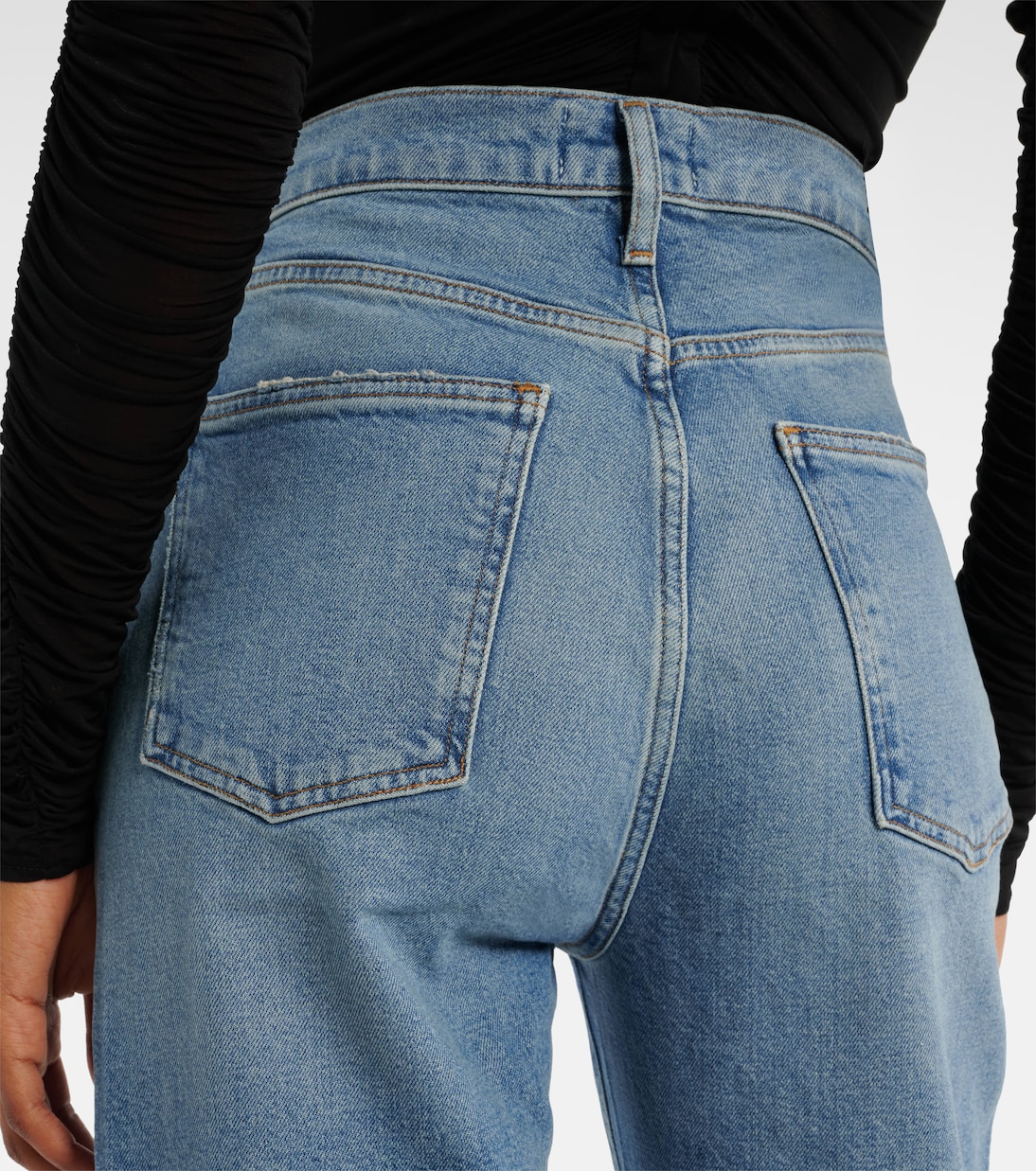 High-Rise Straight Jeans Stovepipe | Agolde