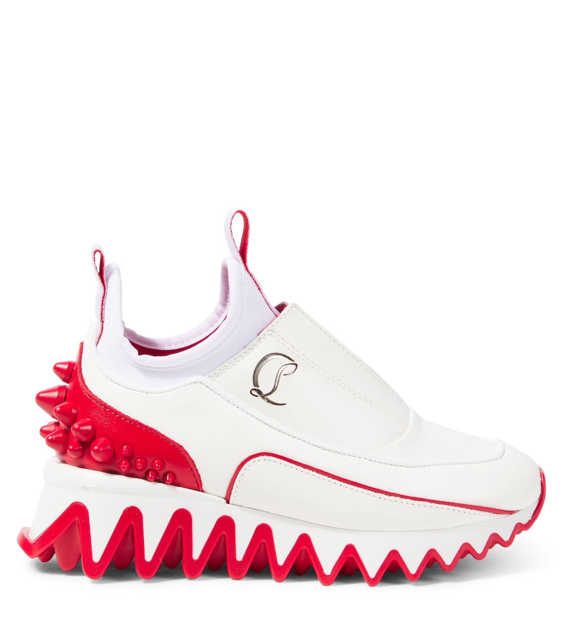 Mini Sharkyloub slip-on sneakers | Christian Louboutin Kids