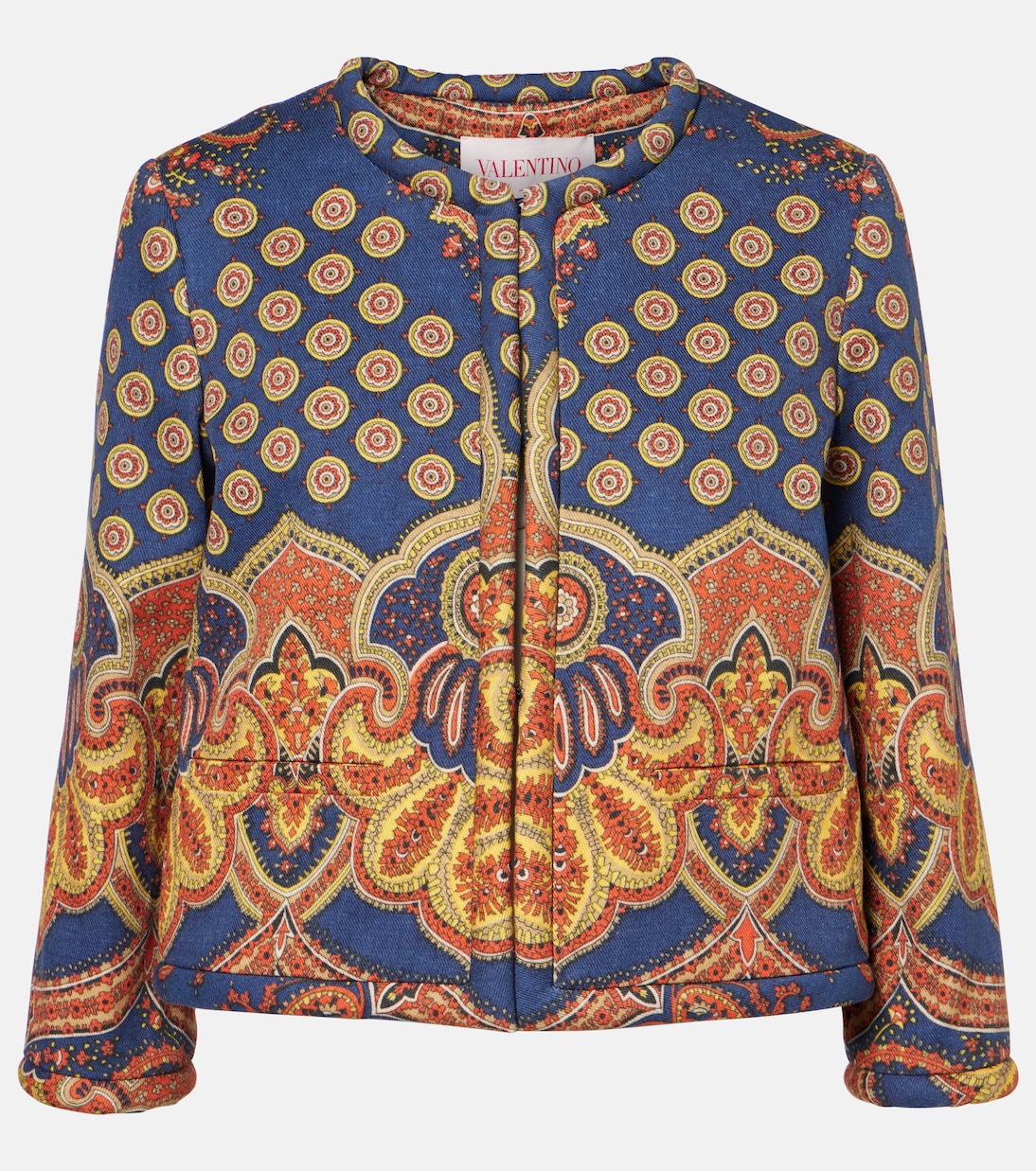 Voyage Imaginaire cotton jacket | Valentino