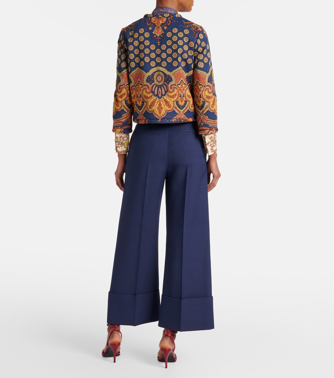 Voyage Imaginaire cotton jacket | Valentino