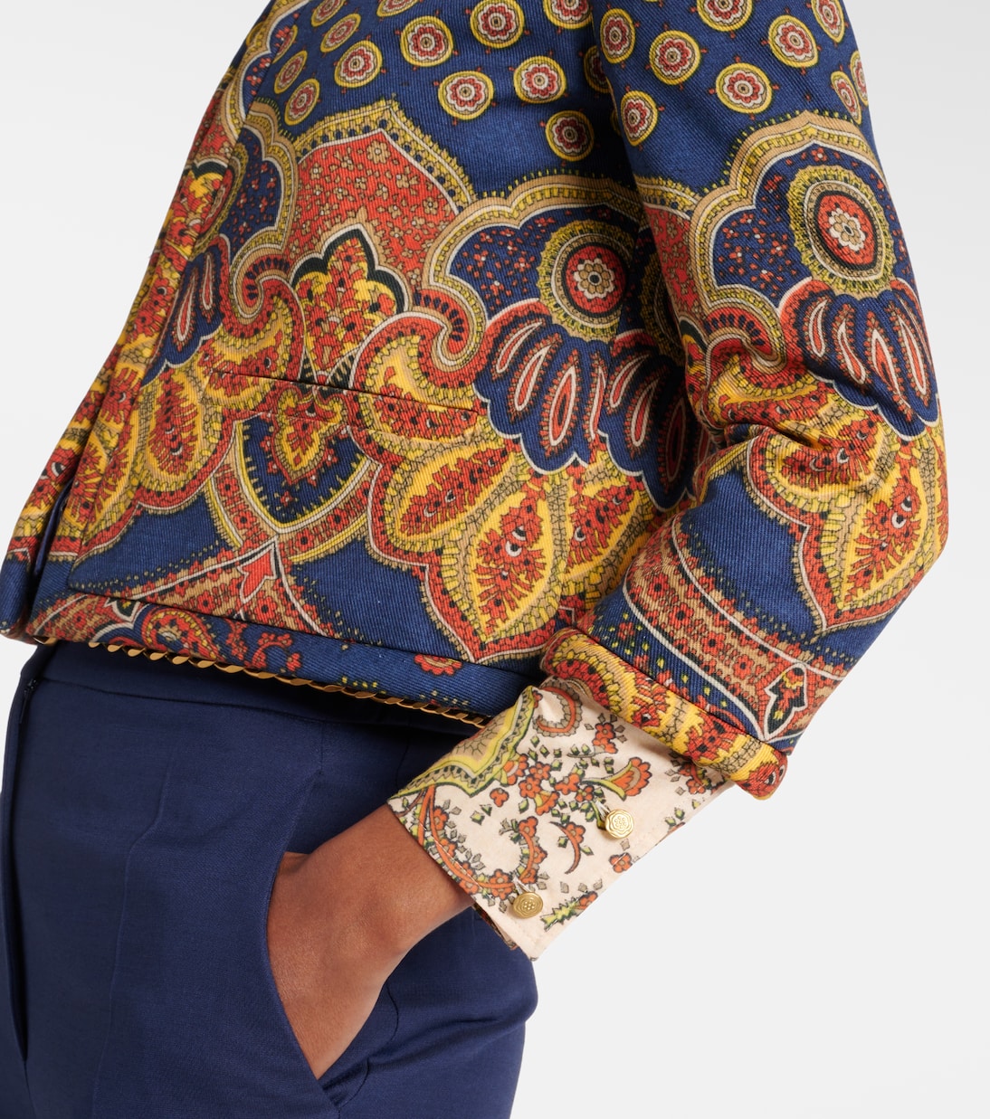 Voyage Imaginaire cotton jacket | Valentino