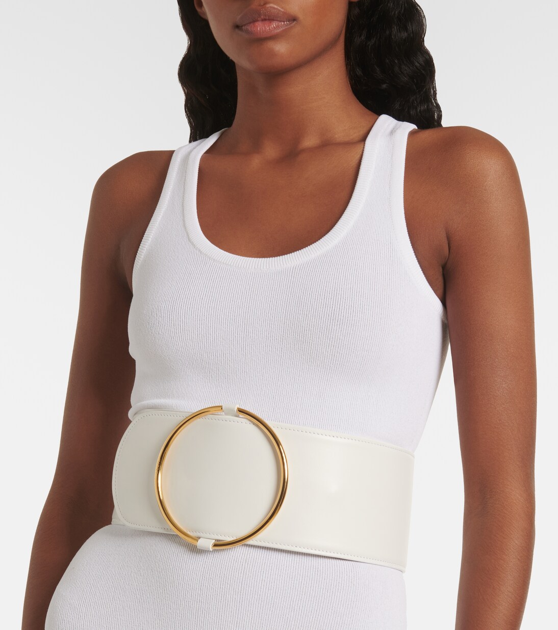 Gürtel Ring aus Leder | Alaïa