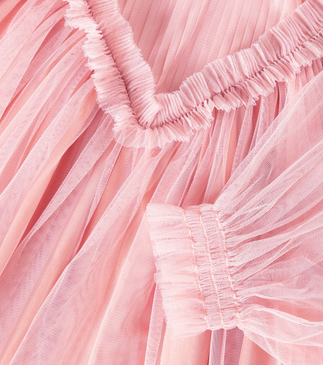 Sandra ruffled tulle shirt | C'era Una Volta