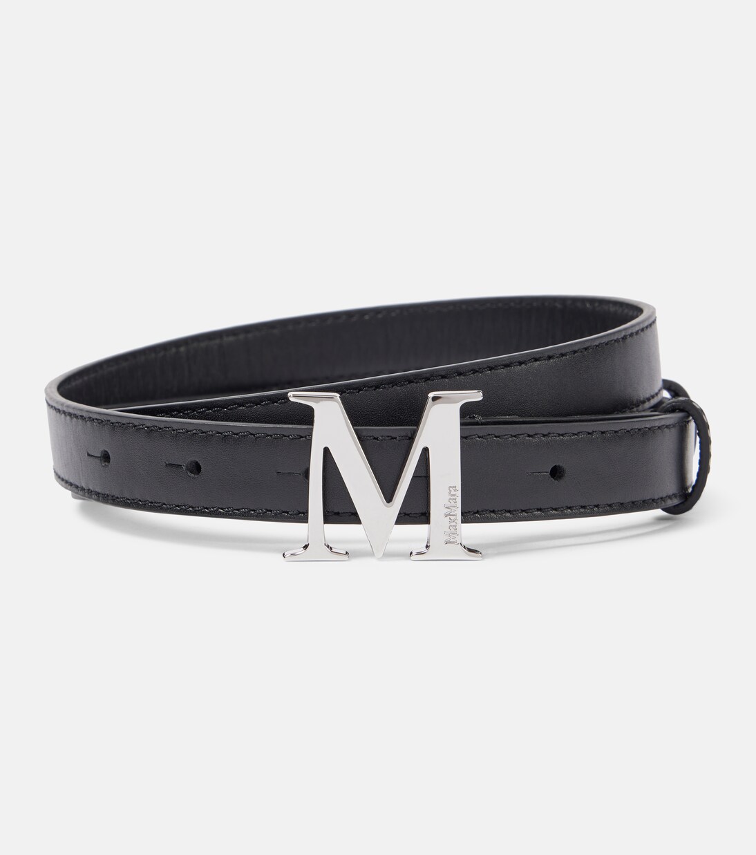 Logo leather belt | Max Mara
