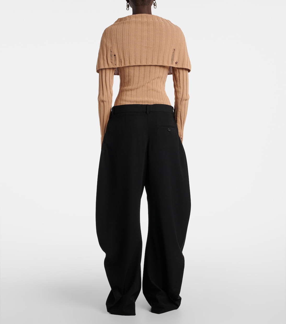 Weite Mid-Rise-Hose | Acne Studios