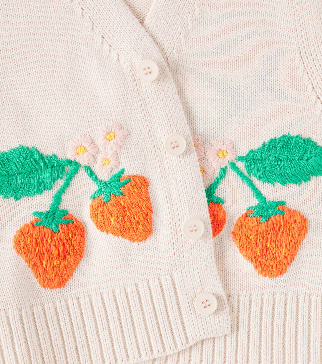 Chaleco Strawberries de algodón | Tinycottons