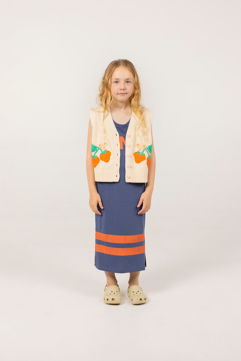 Chaleco Strawberries de algodón | Tinycottons