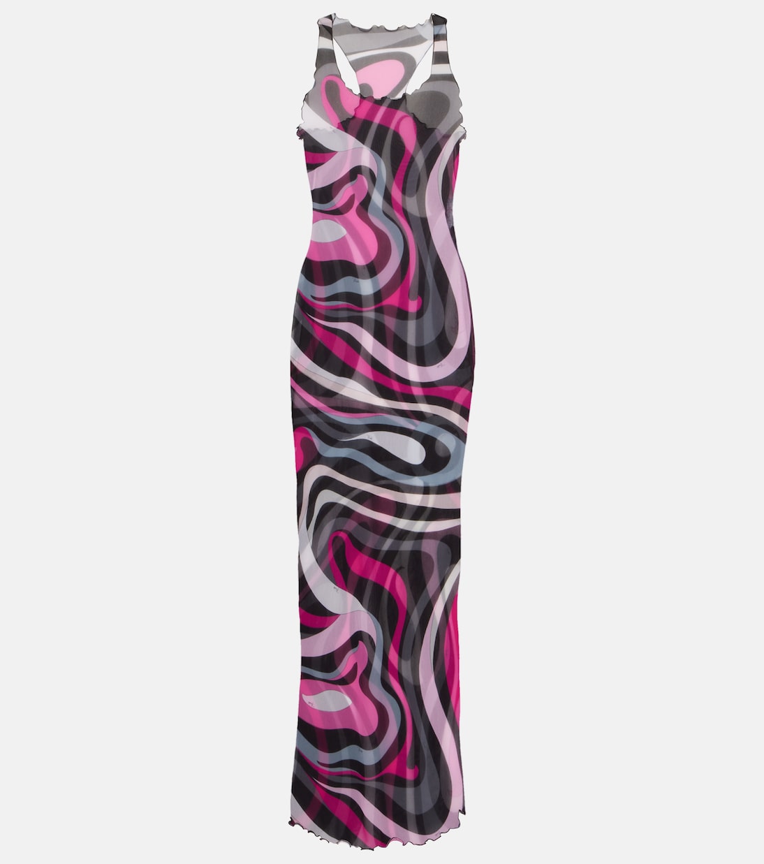 Marmo tulle maxi dress | Pucci
