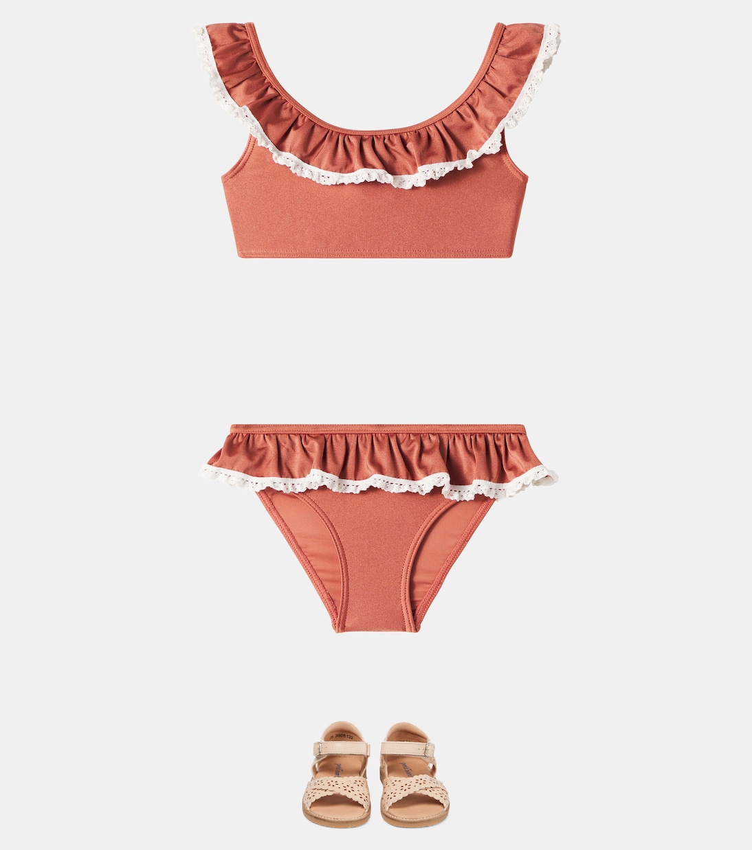 Margot lace-trimmed bikini | Rylee + Cru