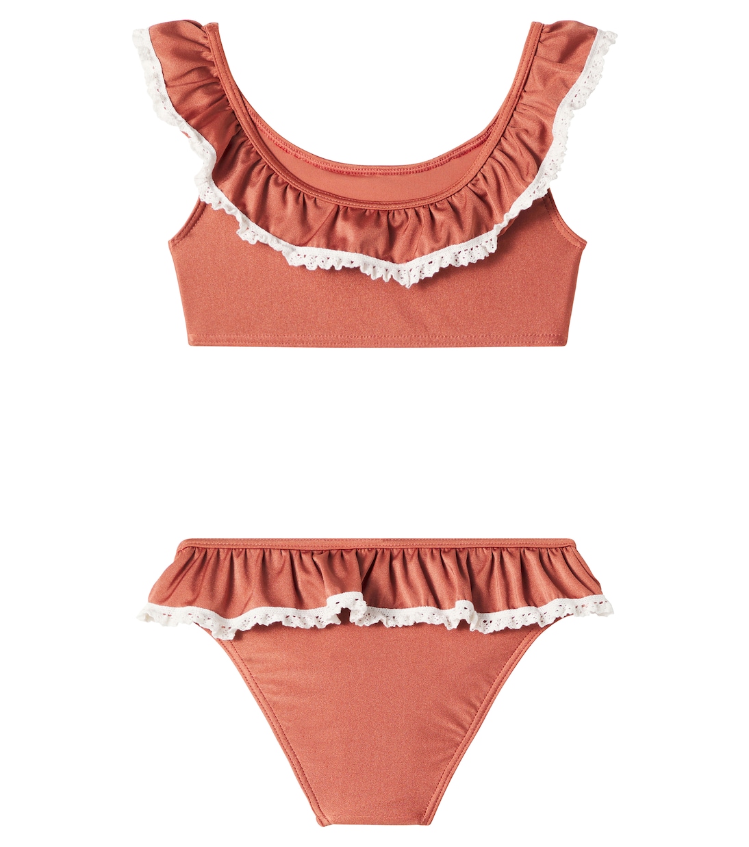 Margot lace-trimmed bikini | Rylee + Cru