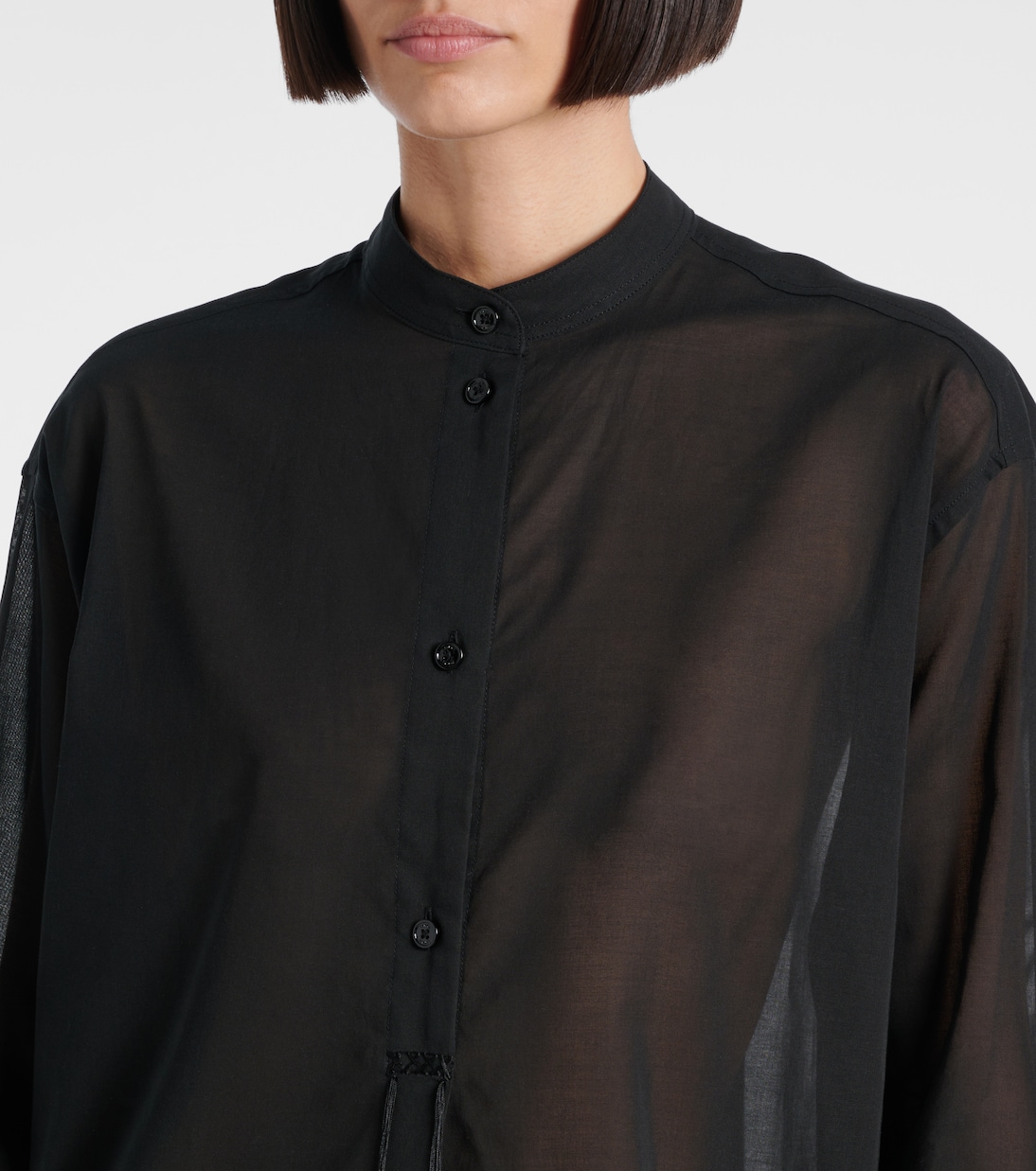 Oversize-Hemd aus Baumwolle | Toteme