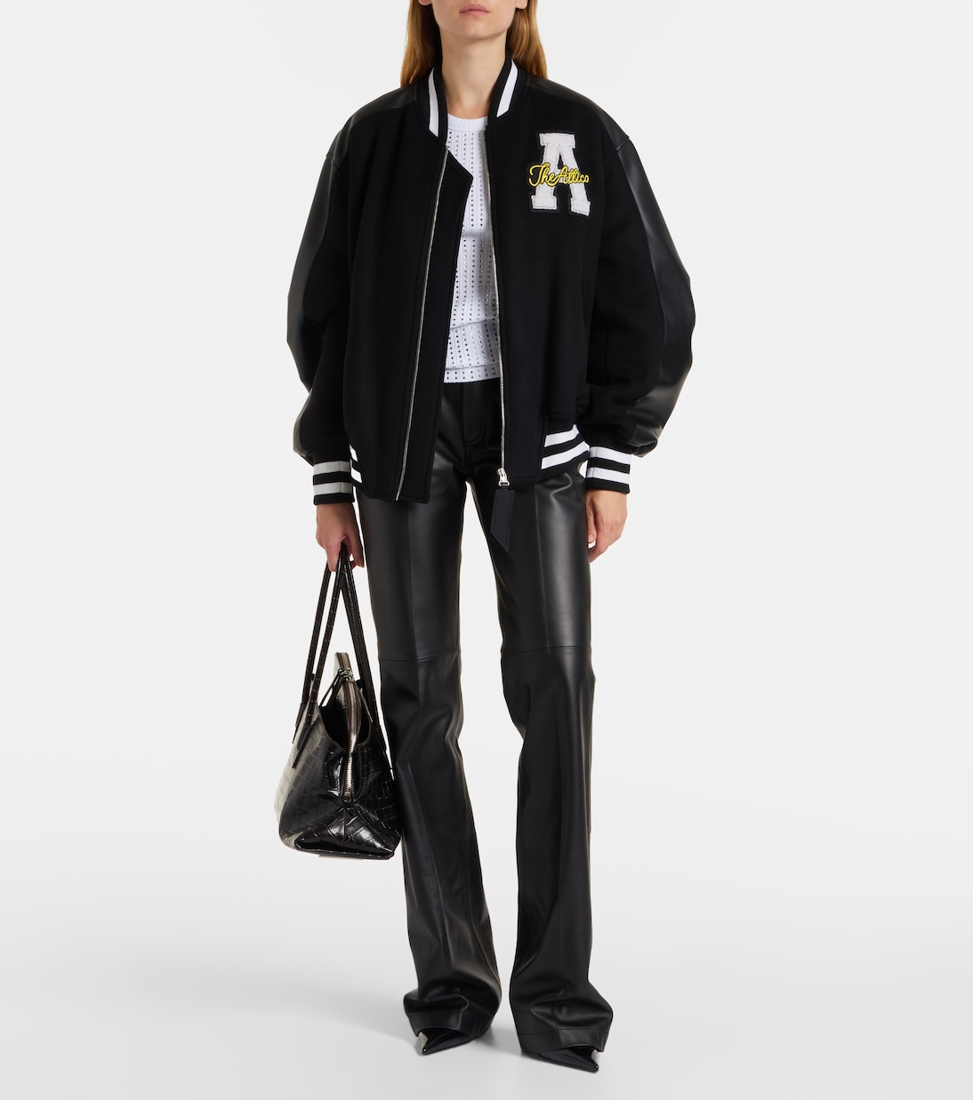 Tank top de jersey de algodón adornado | The Attico