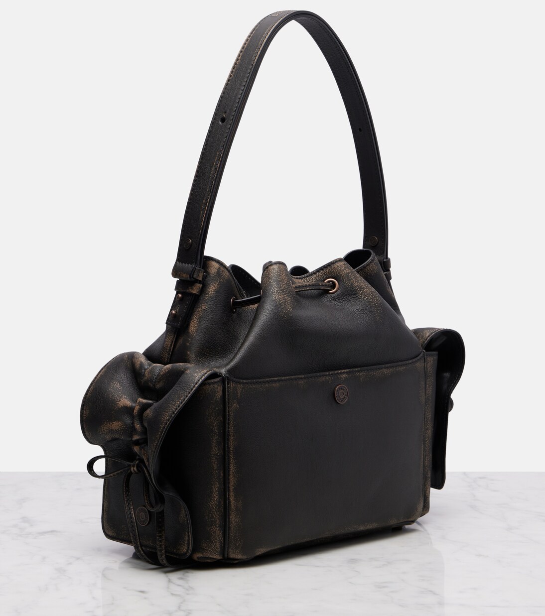 Leather shoulder bag | Acne Studios