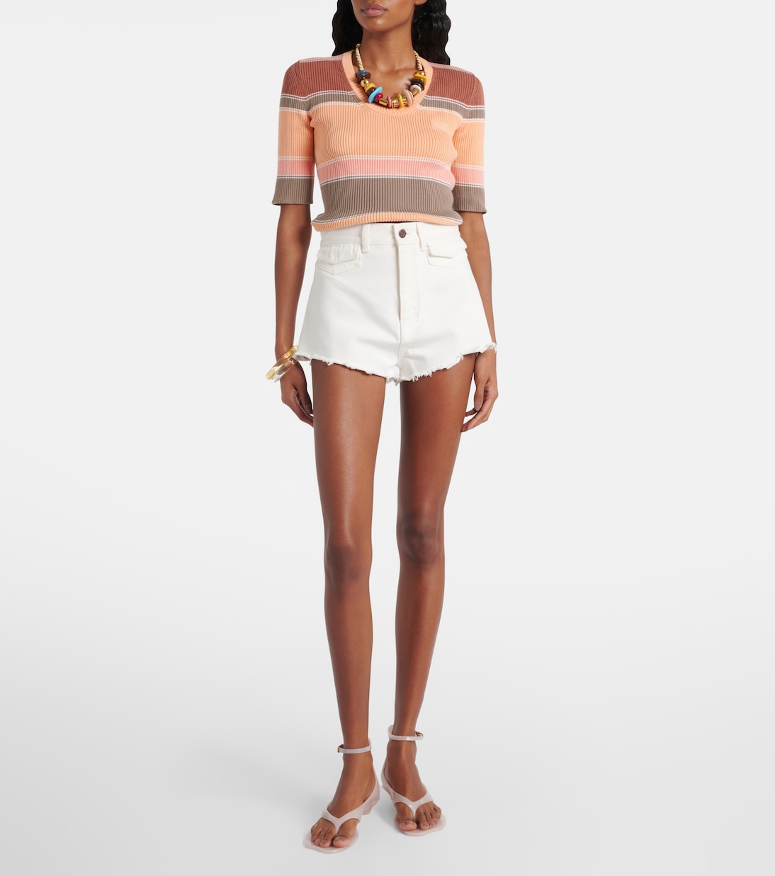 Top aus Rippstrick | Chloé