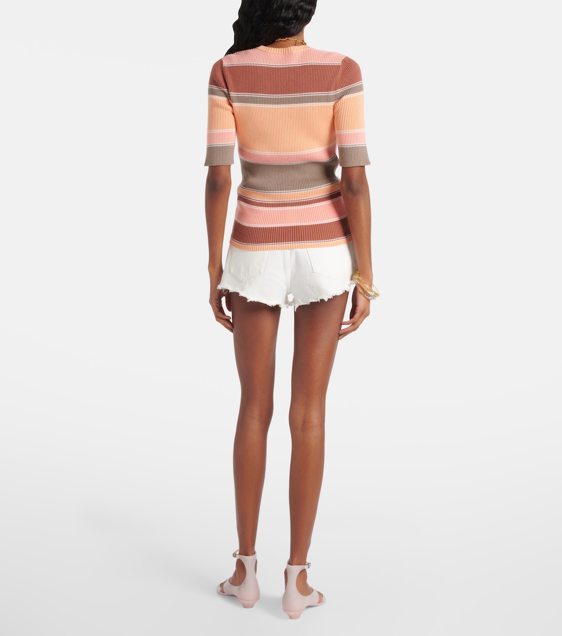 Top aus Rippstrick | Chloé