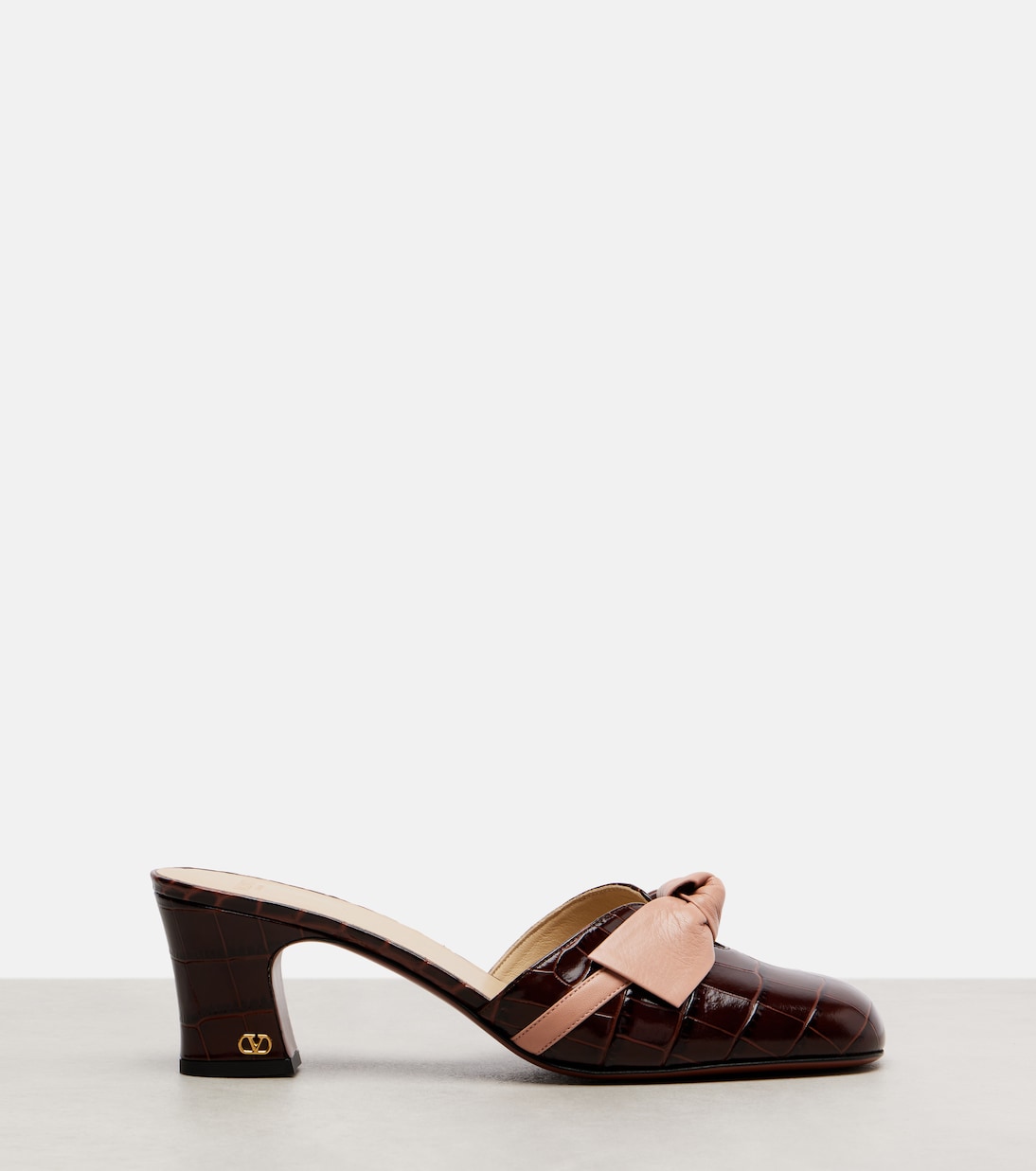 Knotty 60 leather mules | Valentino Garavani