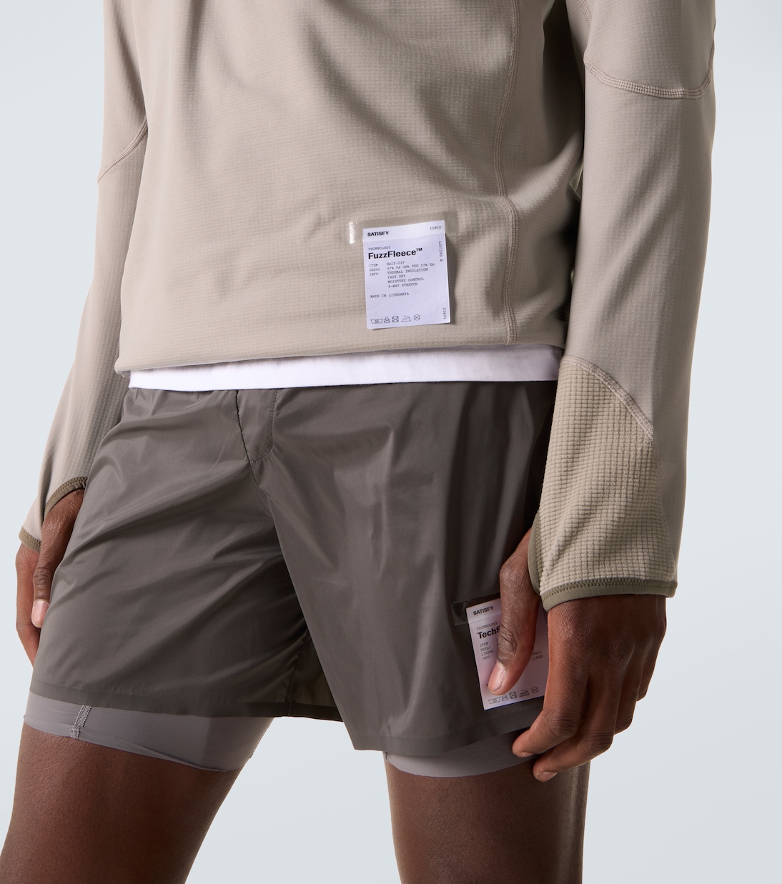 GhostFleece half-zip top | Satisfy