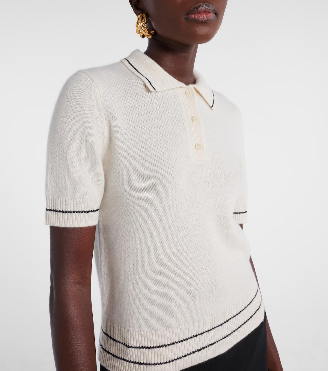 Polohemd Carline aus Kaschmir | Nili Lotan