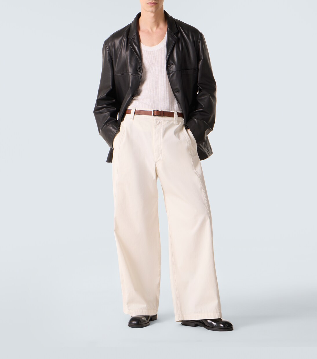 Leather ankle boots | Lemaire