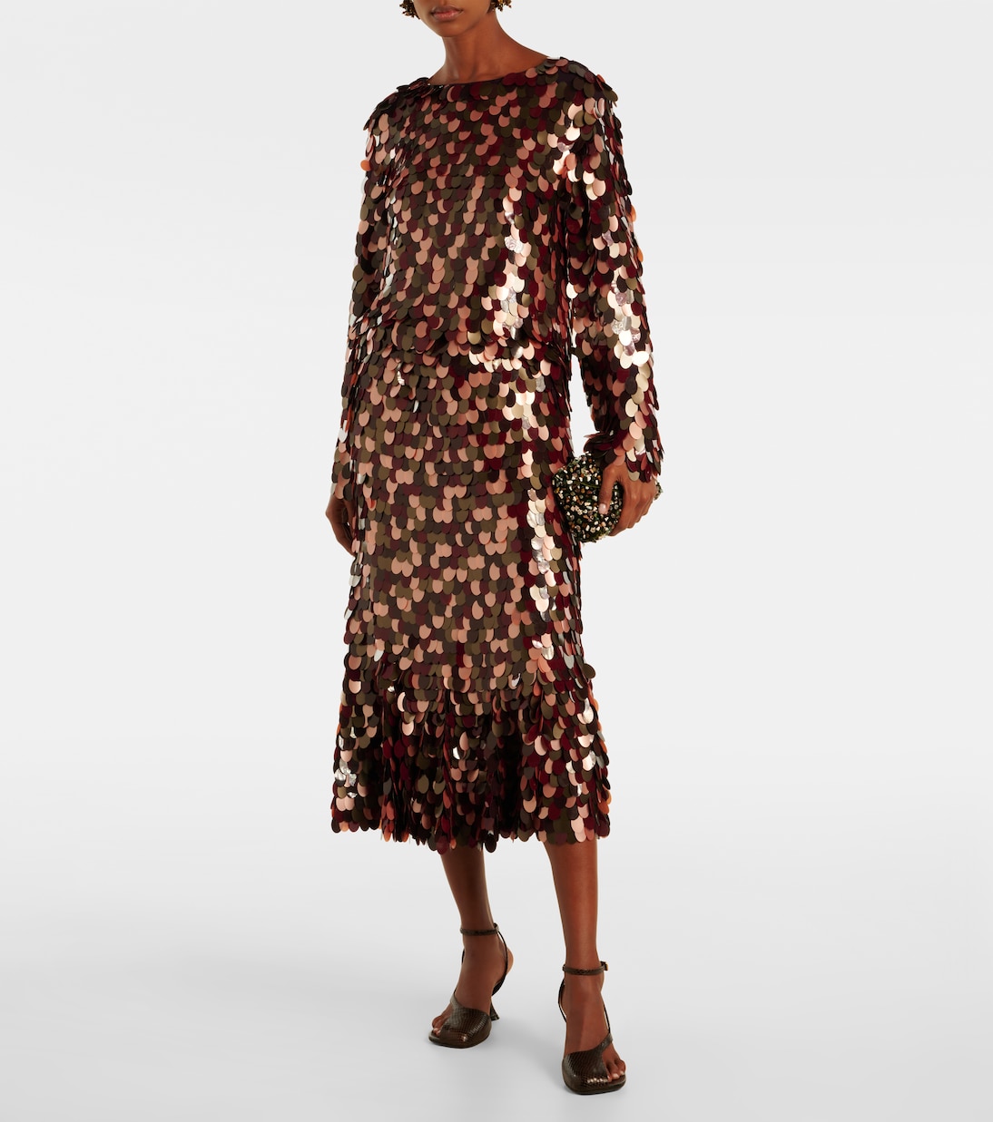 Midirock mit Pailletten | Dries Van Noten