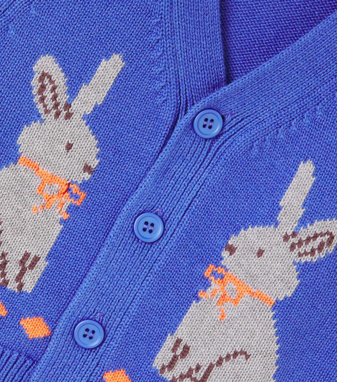 Rabbits cotton and wool sweater vest | Tinycottons