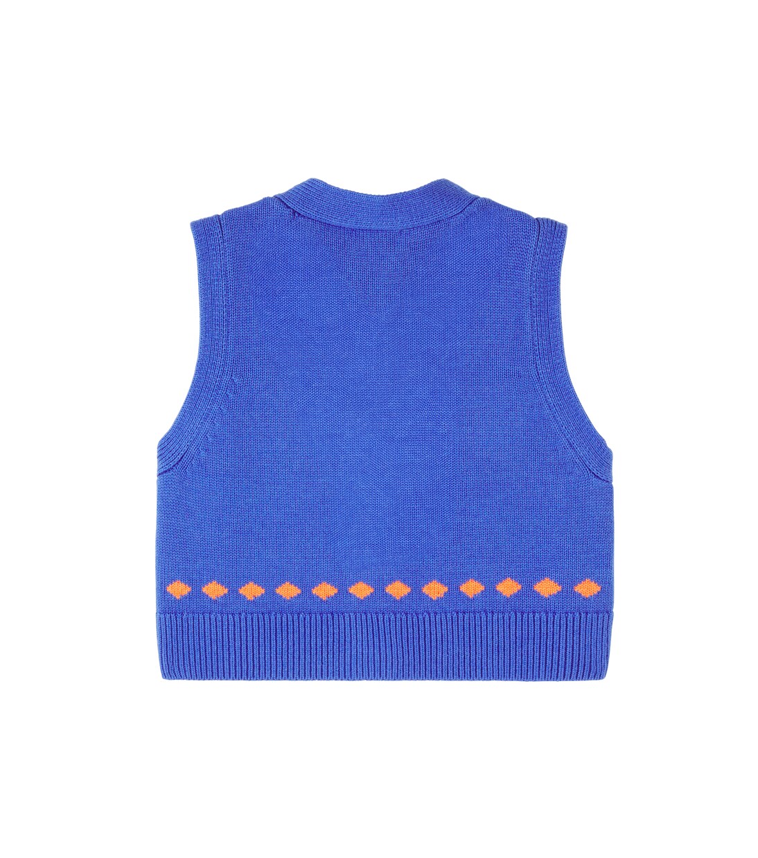 Rabbits cotton and wool sweater vest | Tinycottons