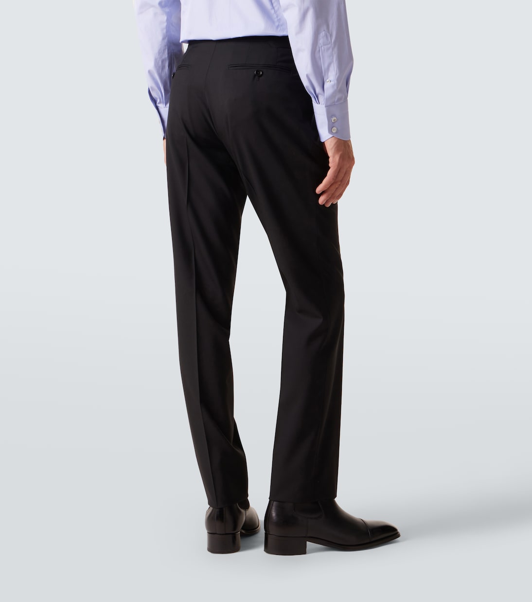 Shelton wool slim pants | Tom Ford