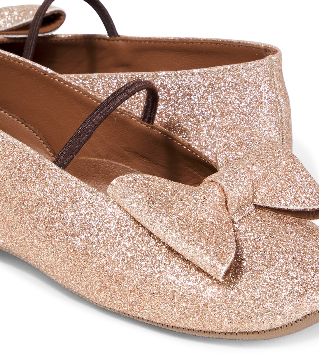 Bright glitter ballet flats | PèPè