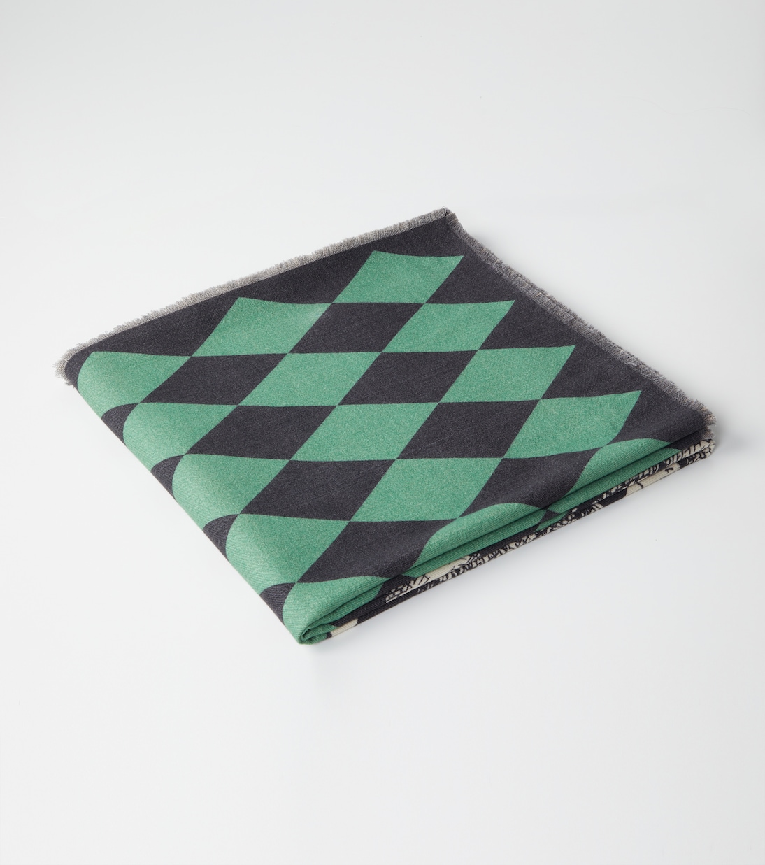 High Fidelity argyle wool blanket | Fornasetti