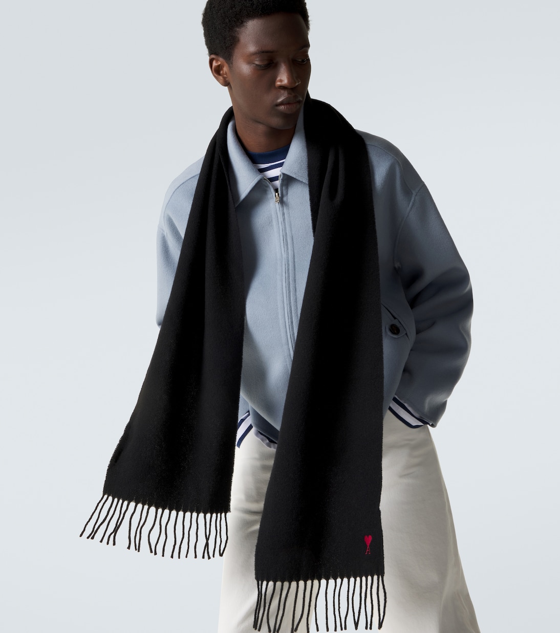 Schal Ami de Cœur aus Wolle | Ami Paris