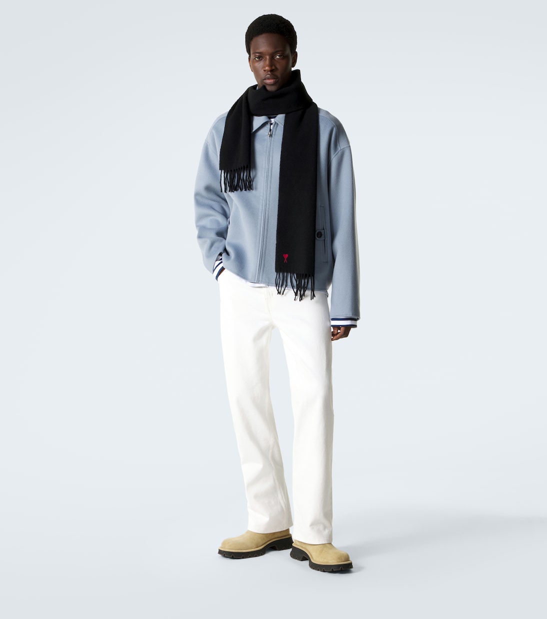 Schal Ami de Cœur aus Wolle | Ami Paris