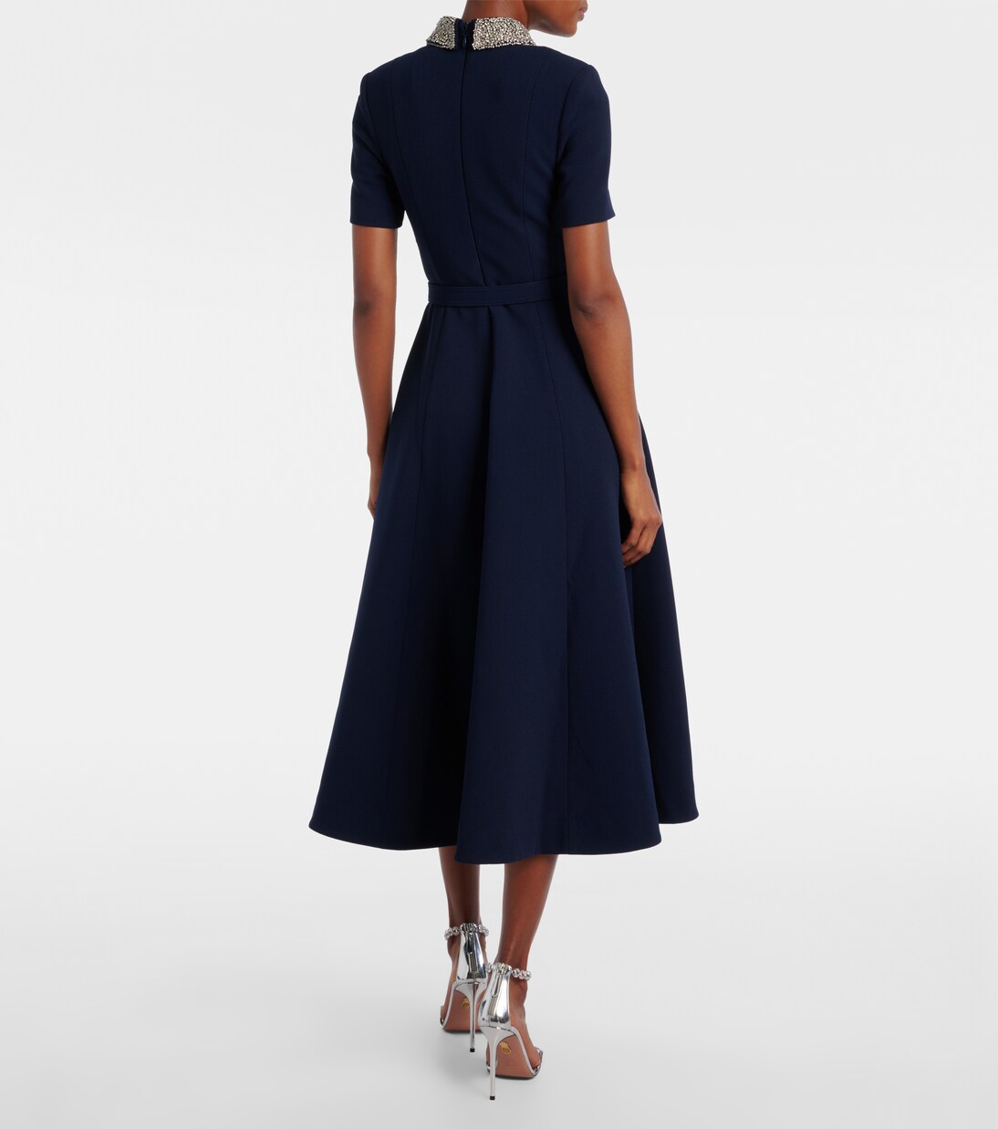 Xena embellished crêpe midi dress | Rebecca Vallance