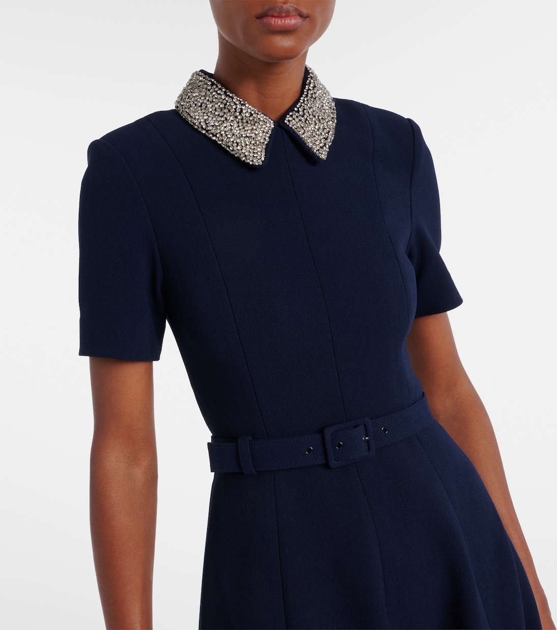 Xena embellished crêpe midi dress | Rebecca Vallance