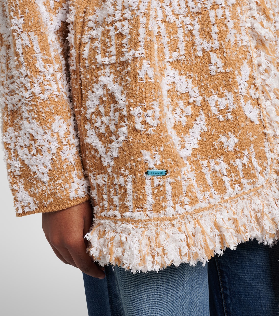 Send Beat wool-blend cardigan | Alanui