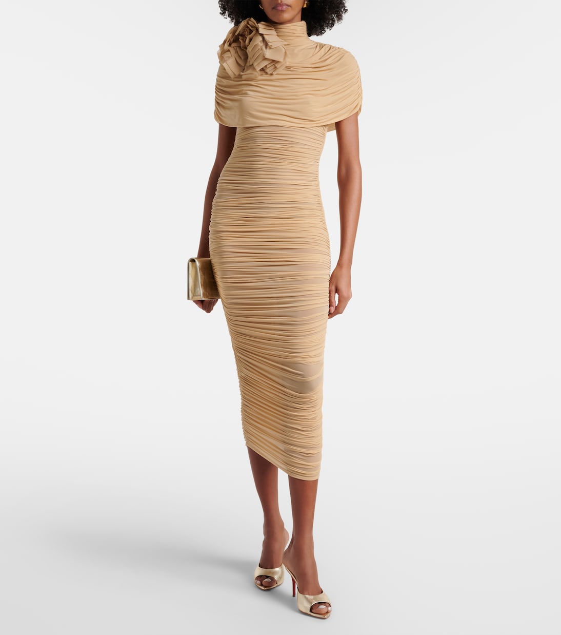 Mules Miss Z in pelle metallizzata | Christian Louboutin