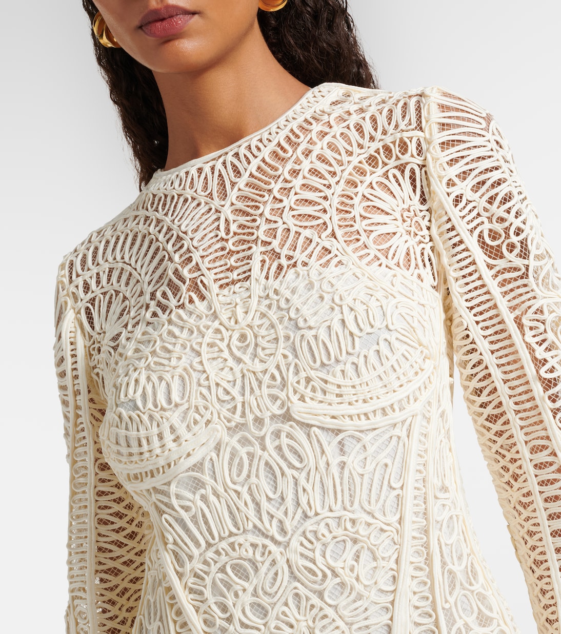 Besticktes Maxikleid | Simkhai