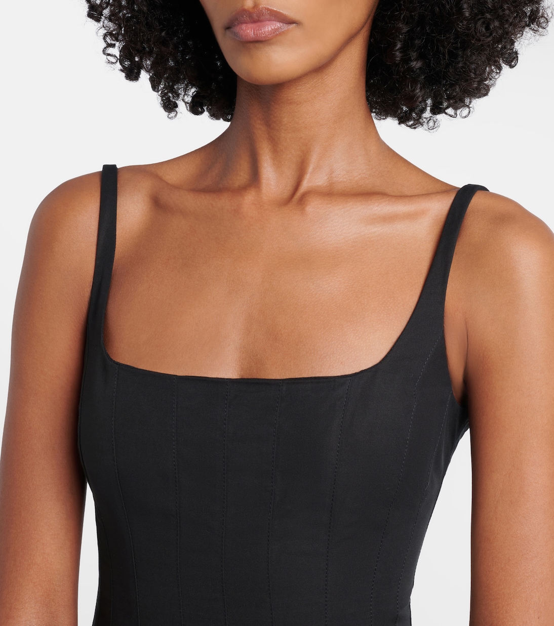 Abito midi in popeline di cotone Agave | Jacquemus