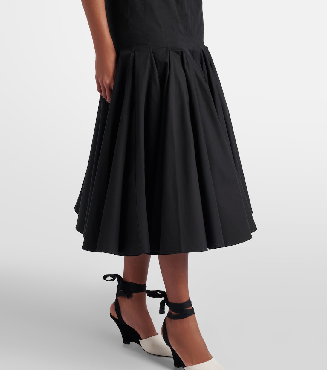 Abito midi in popeline di cotone Agave | Jacquemus