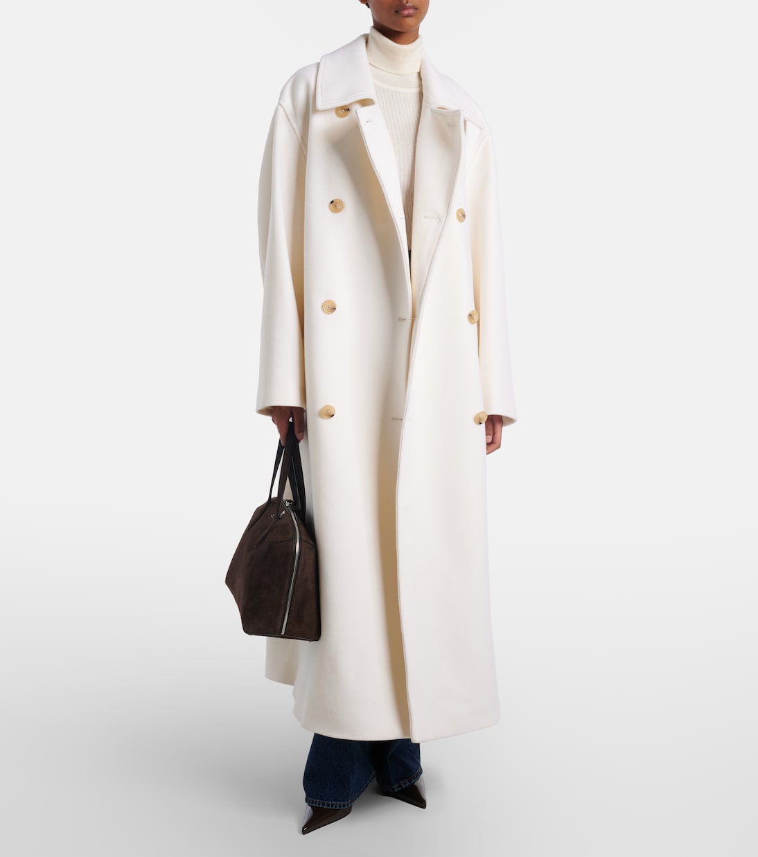 Day suede tote bag | Toteme