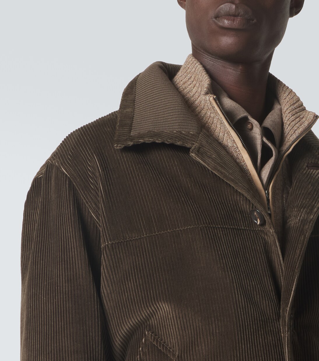 Merremma cotton corduroy bomber jacket | Loro Piana