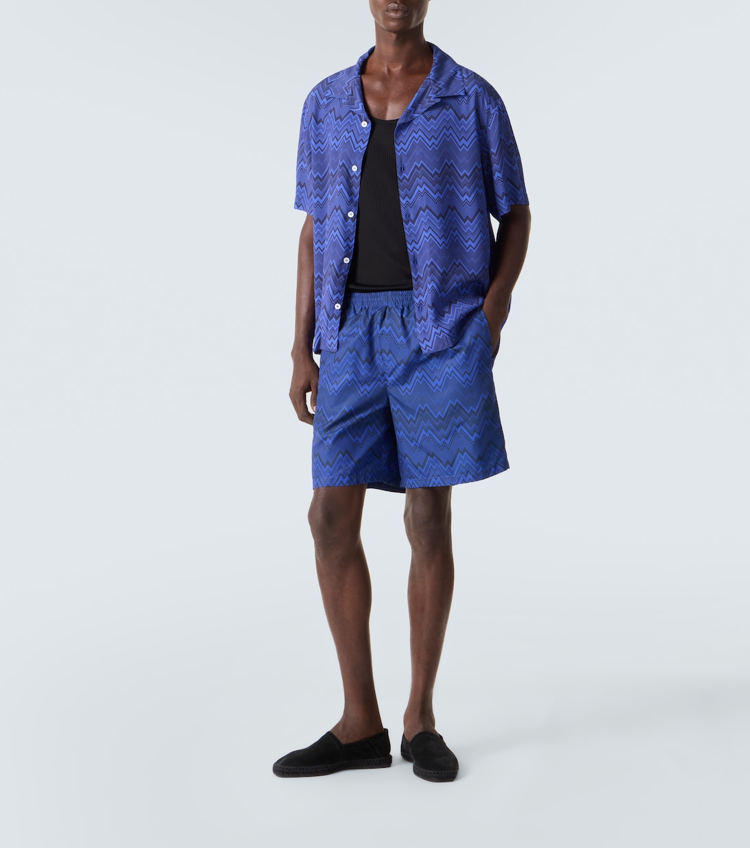 Zigzag bowling shirt | Missoni