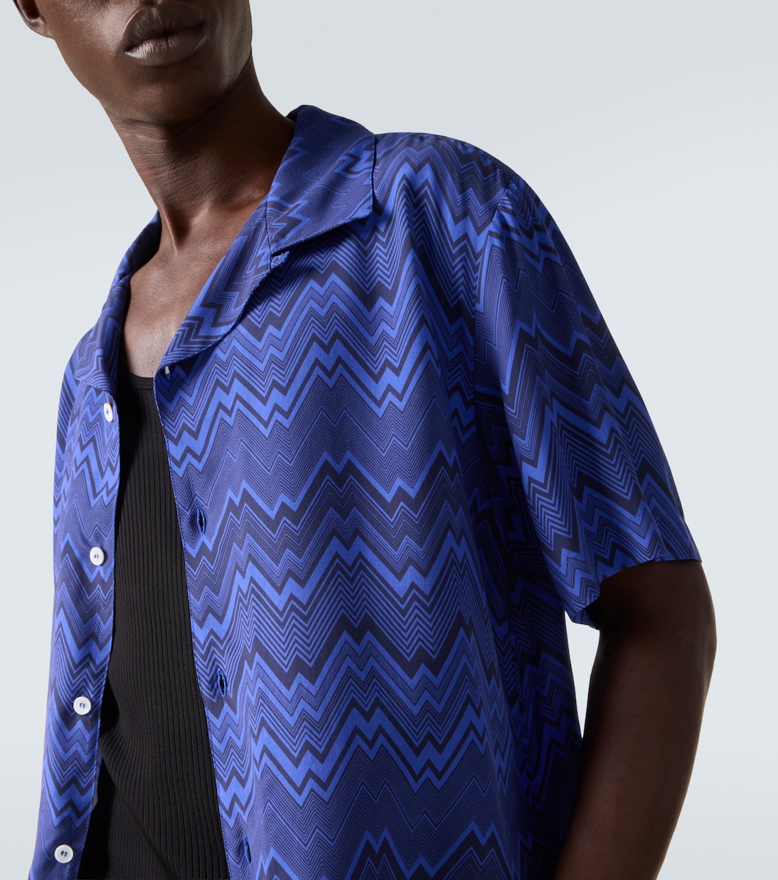 Zigzag bowling shirt | Missoni