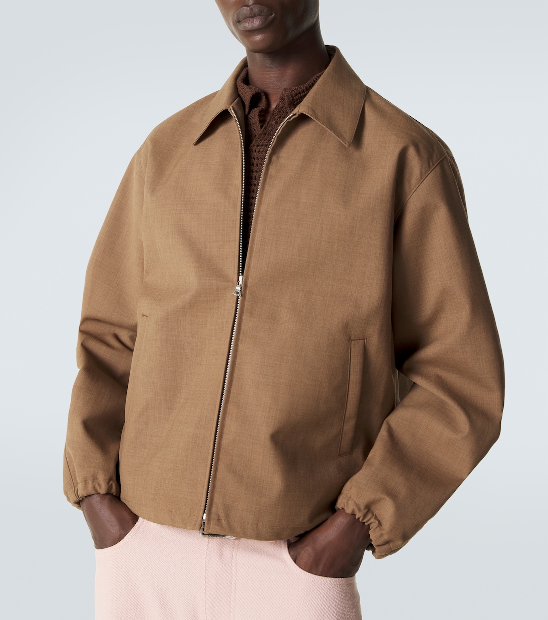 Wool blouson jacket | Auralee