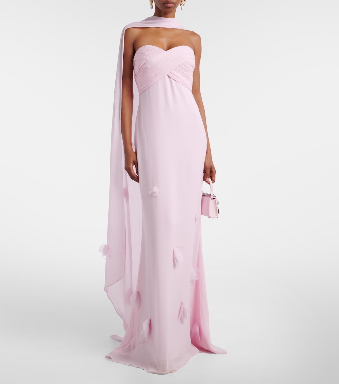 Robe aus Georgette | Self-Portrait